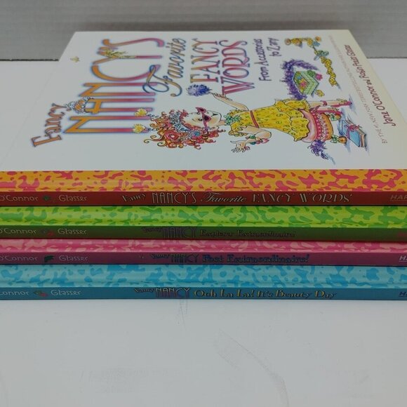 Lot of 4 Fancy Nancy Hardcover Paperback Books by Jane O'Connor - Random *MIX* - Picture 3 of 7